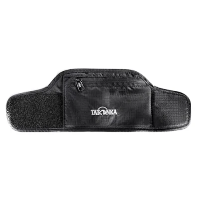 Abbildung von Tatonka Skin Wrist Wallet Geldbörse fürs Handgelenk mit weicher, hautfreundlicher Rückseite, Klettverschluss und Reißverschlussfach Damen Herren 26 x 8 cm schwarz