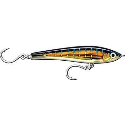 Abbildung von Rapala Angelköder X Rap Magnum Stick Angelzubehör Kunststoffkörper Salzwasser Spinnköder Sinkend Lauftiefe: Variabel Größe: 17cm / 88g Hergestellt in Estland Hd Sailfish UV