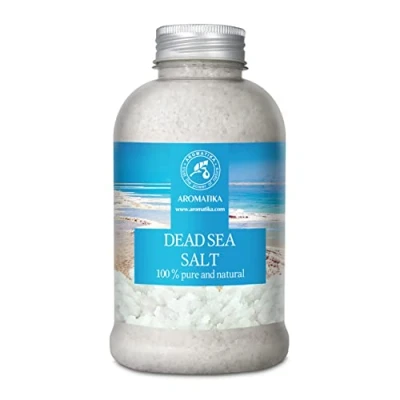 Abbildung von Totes Meer Salz 500g Naturrein Therapie Reich &amp; Mineralsalzen Badesalz und Saunasalz für Guten Schlaf Stressabbau Baden