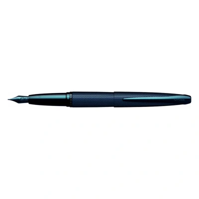 Abbildung von Cross ATX Sandblasted Dark Blue PVD FP M