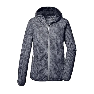Abbildung von killtec Damen Funktionsjacke mit Kapuze, Outdoorjacke packbar KOS 69 WMN JCKT, dunkelnavy, 38, 41348 000