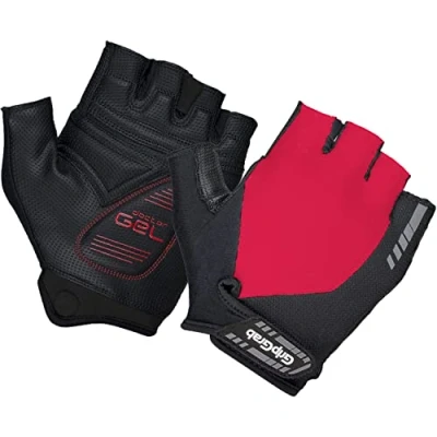 Abbildung von GripGrab ProGel 4mm DoctorGel Polsterung Kurzfinger Fahrradhandschuhe Gepolsterte Fingerlose Sommer Radsport Handschuhe