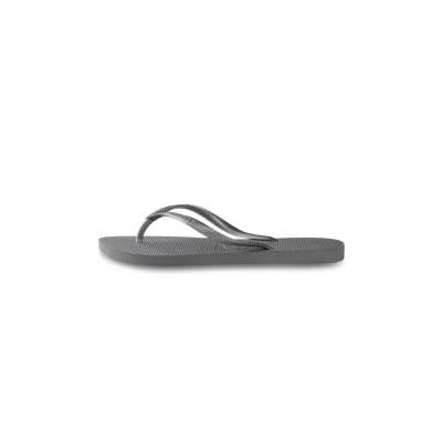 Abbildung von Havaianas SLIM Zehentrenner, Damen, Größe: 39 40, Grey/silver Schuhe