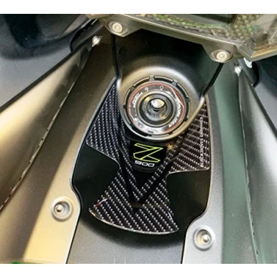 Abbildung von Harz Aufkleber Schlüsselschutz kompatibel mit Motorrad Kawasaki Z900 Z 900 (Schlüsselschutz)