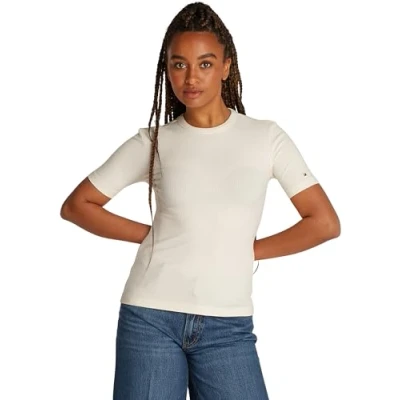 Abbildung von Tommy Hilfiger Tshirt print, Damen, Größe: Small, Calico