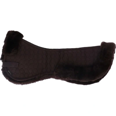 Abbildung von BR Sattelunterlage Wirbel Sheepskin Braun Warmblut