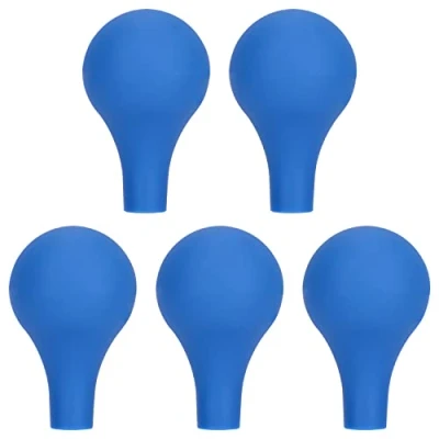 Abbildung von stonylab Pipettierball, 5pcs Pipettenbirne Tropfpipetten Gummikappen Pipette Saugball für 1 20 ml Pipetten Laborzubehör