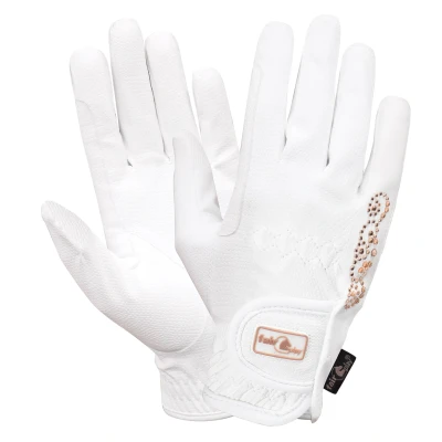 Abbildung von Fair Play Handschuhe Pammy Rosegold Weiß L