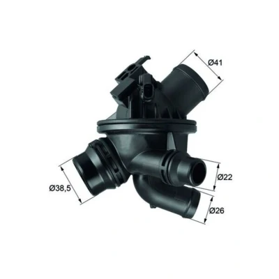 Abbildung von MAHLE ORIGINAL TM 21 103 Kühlwasserthermostat BMW: 5 Saloon, Touring