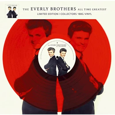 Abbildung von The Everly Brothers All Time Greatest Limitiert 180gr. trans red [ Limited Edition / Farbiges Vinyl 180g Vinyl] [Vinyl LP]