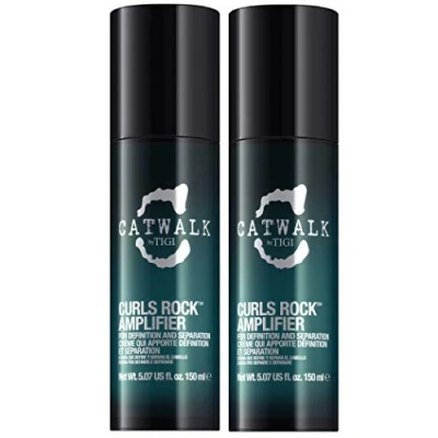Abbildung von Catwalk by Tigi Curls Rock Amplifier Creme für gelocktes Haar mehr Locken, 150 ml, 2er Pack