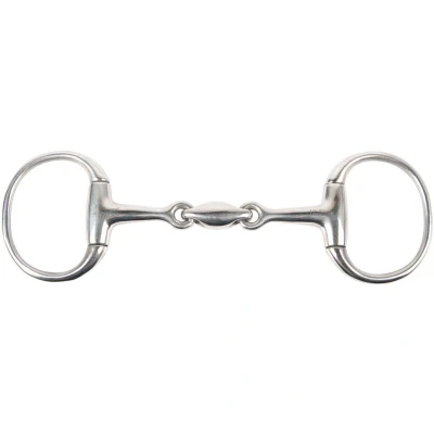 Abbildung von Harry&#039;s Horse Olivenkopftrense Doppelt Gebrochen RVS 11.5