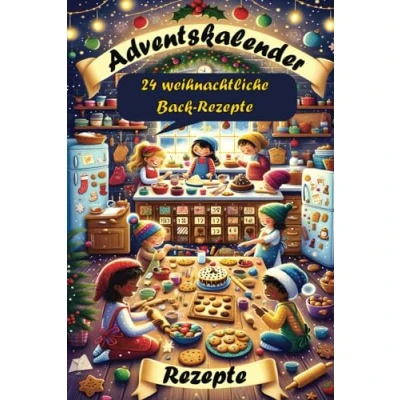Abbildung von Adventskalender Rezepte: Weihnachtsbäckerei Spiel, Spaß &amp; Genuss Einfache Rezepte für winterliche Naschereien.