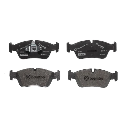 Abbildung von BREMBO P 06 035X Bremsbelagsatz für Verschleißwarnanzeiger vorbereitet ohne Zubehör BMW: 3 Saloon, Touring, 1 Hatchback