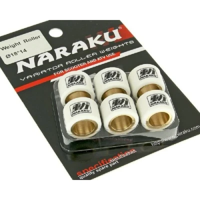 Abbildung von Variomatikgewichte NK918118 Naraku Heavy HD Duty 18x14mm 11,80g