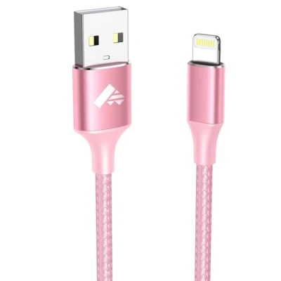 Abbildung von Aioneus iPhone Ladekabel, Lightning Kabel 2M MFi Zertifiziert Schnellladekabel USB für 14 13 12 11 Pro Max Mini XS XR X 8 7 6 6s Plus 5 SE 2020,iPad