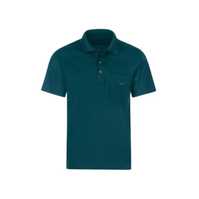 Abbildung von Trigema Herren 637602 Polohemd, Saphir, 3XL EU
