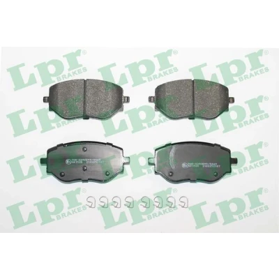 Abbildung von LPR 05P2187 Bremsbelagsatz RENAULT: Clio V Hatchback, DACIA: Sandero III