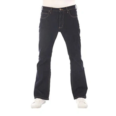 Abbildung von Lee Herren Jeans Bootcut Denver Hose Blau Jeanshose Männer Baumwolle Stretch Denim Blue w38, Farbe: Dark Westwater, Größe: 38W / 32L