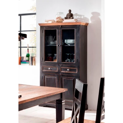Abbildung von SIT Vitrine »Corsica«, Höhe 180 cm, Shabby Chic, Vintage