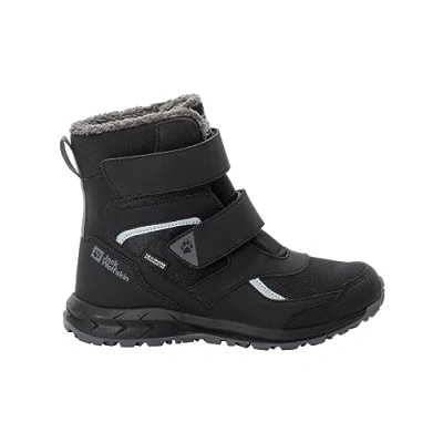 Abbildung von Jack Wolfskin Unisex Kinder Woodland WT Texapore HIGH VC K Winterstiefel, Black, 30 EU
