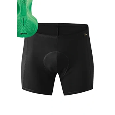Abbildung von Gonso Sitivo U M, Herren Fahrradunterhose, Passt unter alle Rad Shorts, Tights mit Sitzpolster Poron Elementen, Enganliegende Passform
