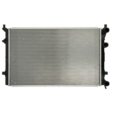 Abbildung von NRF 59057 Kühler, Motorkühlung Aluminium 652 400 26 ohne Sensor Kühlrippen gelötet