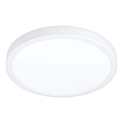 Abbildung von Eglo 30891 Deckenleuchte Badezimmerleuchte FUEVA 5 weiss H:2,8 Ø:28,5cm rund IP44 4000K