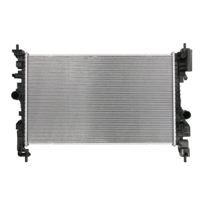 Abbildung von NRF 550404 Kühler, Motorkühlung Aluminium 620mm 365mm 22mm Kühlrippen gelötet OPEL: Corsa E Hatchback