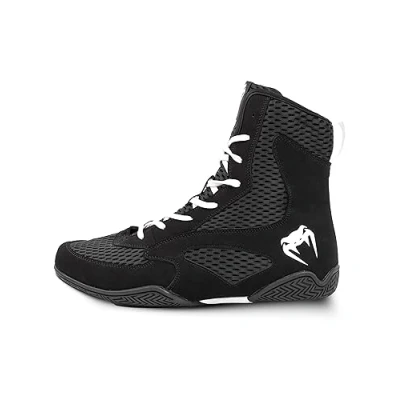 Abbildung von Venum, Contender Boxschuhe, Herren, 13, Schwarz/Weiß