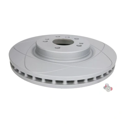 Abbildung von ATE PowerDisc 24.0332 0158.1 Bremsscheibe 330,0 32,0 5 112,0 Belüftet beschichtet legiert/hochgekohlt mit Schrauben MERCEDES BENZ: ML Class, R Class