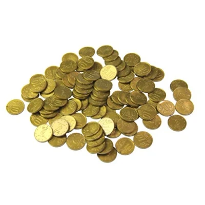 Abbildung von WISSNER aktiv lernen Euro Spielgeld zum Rechnen 100 x 10 Cent Münzen