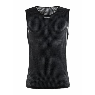 Abbildung von Craft Cool Mesh Superlight SL M Funktionsshirt Herren ärmellos Gr. S, Schwarz Top perfekte Belüftung &amp; Kühlung superleichte Activewear für Baselayer