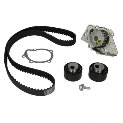 Abbildung von HEPU PK08413 Wasserpumpe + Zahnriemensatz 144 CITROËN: C8, Synergie, PEUGEOT: 807, SUZUKI: Grand Vitara 1 SUV