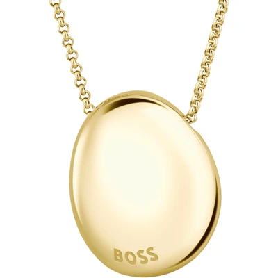 Abbildung von BOSS Nugget Halskette goldcoloured, Damen, Größe: One Size, Gold coloured