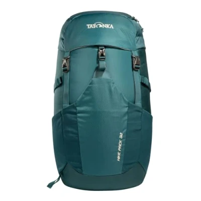 Abbildung von Tatonka Wanderrucksack Hike Pack 32l mit Rückenbelüftung und Regenschutz Leichter, bequemer Rucksack zum Wandern für 32 Liter Volumen PFC frei (teal green/jasper)