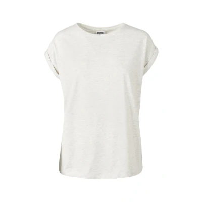 Abbildung von Urban Classics Extended Shoulder Tshirt basic, Damen, Größe: XS, Lightgrey