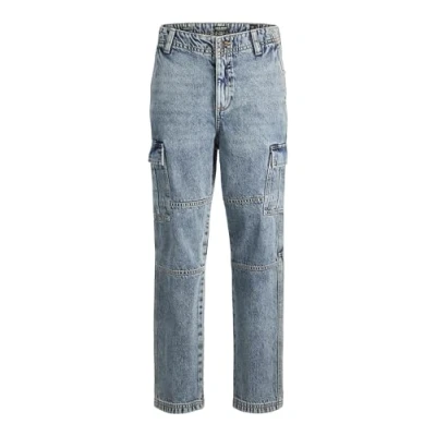 Abbildung von Jack &amp; Jones Junior Jjichris Jjwade JNR Jeans Straight Leg für Kinder, Größe: 140, Blue denim