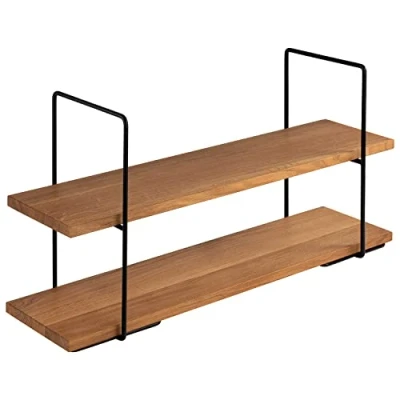 Abbildung von APS 33301 2 stufige Etagère Perfecto Large, bestehend aus Buffetständern und Buffetbrettern Eichenholz