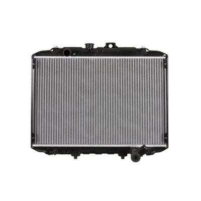Abbildung von NRF 53650 Kühler, Motorkühlung Aluminium 592 400 26 Kühlrippen gelötet MITSUBISHI: L300 / Delica III Minibus