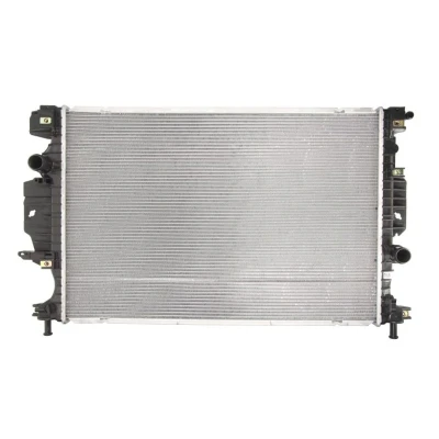 Abbildung von NISSENS 620152 Kühler, Motorkühlung Aluminium 670 448 16 Kühlrippen gelötet FORD: Mondeo 5 Kombi