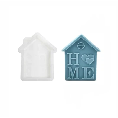 Abbildung von Xidmold Haus Kerzenform Seifenform Epoxidharz Formen Hausform Silikonform für Sojawachs Kerzen, Seife, Gips, Handwerk