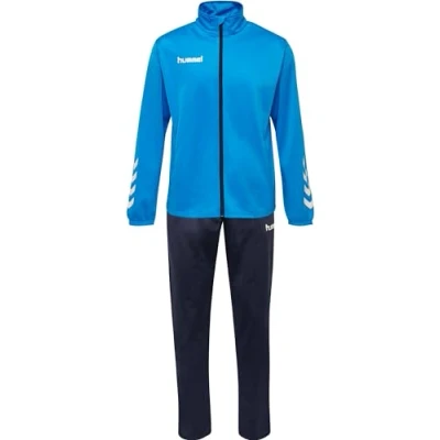 Abbildung von Hummel Promo SUIT Trainingsanzug, Herren, Größe: XXL, Diva blue/marine