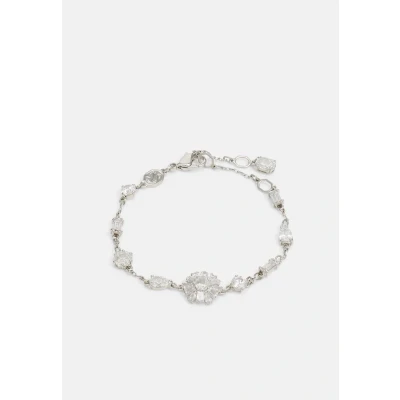 Abbildung von Swarovski Idyllia Bracelet Mixed CUTS Snowflake Armband white/silvercoloured, Damen, Größe: Medium, White/silver coloured