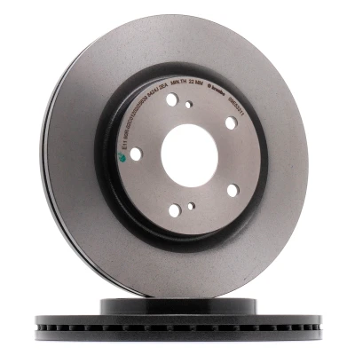 Abbildung von BREMBO 09.E533.11 Bremsscheibe 285 24 5 innenbelüftet beschichtet SUZUKI: SWIFT