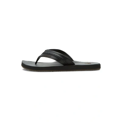 Abbildung von Quiksilver Carver Zehentrenner, Herren, Größe: 46, Anthracite Leder