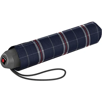 Abbildung von Knirps Taschenschirm E.051 Check Navy
