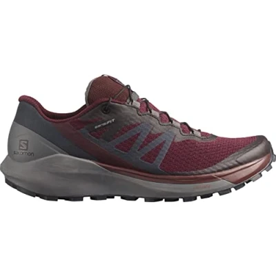 Abbildung von Salomon Damen Sense Ride Trailrunning Schuhe, Wine Tasting Quiet Shade Ebony, 38 2/3 EU