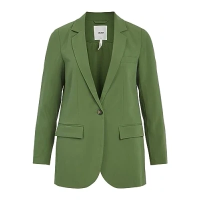 Abbildung von OBJECT Female Blazer Einreihig, 23035737, Artichoke Green 2, 34