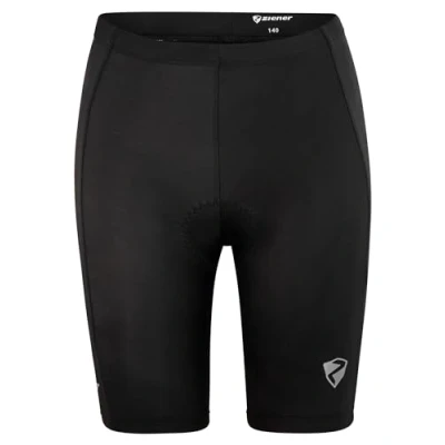 Abbildung von Ziener Unisex Kinder Nimo X functie Fahrrad Tight Rad Hose Mountainbike Rennrad atmungsaktiv schnelltrocknend gepolstert, Schwarz, 128 EU